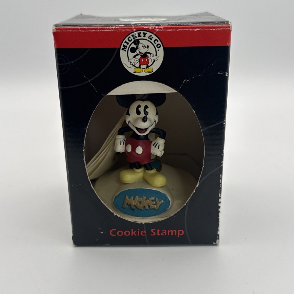 MICKEY & CO. Mickey Mouse Cookie Stamp Disney New In Box Vintage Cooking Piece